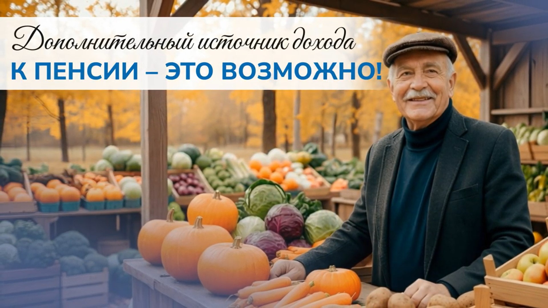 Дополнительный источник дохода к пенсии - это возможно Дополнительный источник дохода к пенсии - это возможно